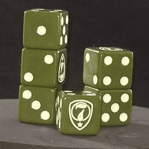 Lucky 7th dice (6 ea)