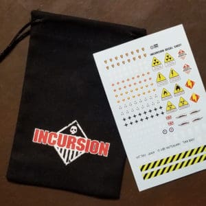 Dice Bag and Decal Set