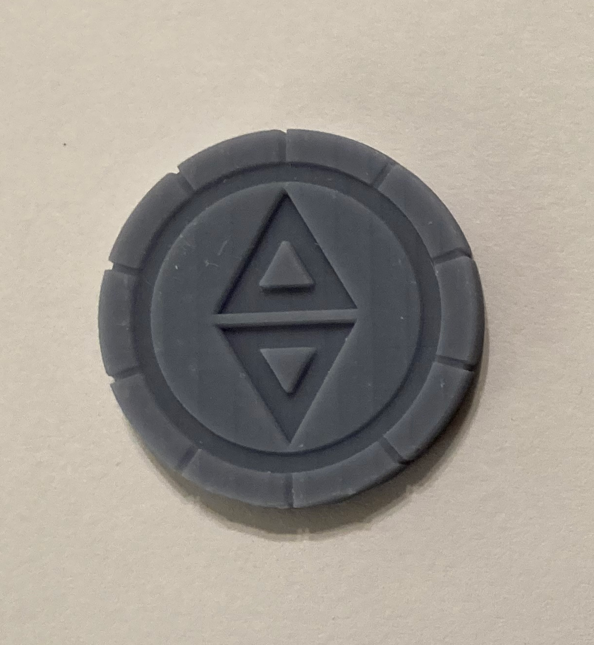 Wardelve coins, 10 gold (3D printed resin)