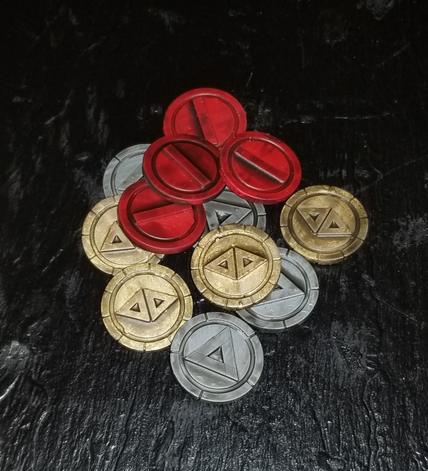 Wardelve coins, 1 set (3D printed resin) - Image 7