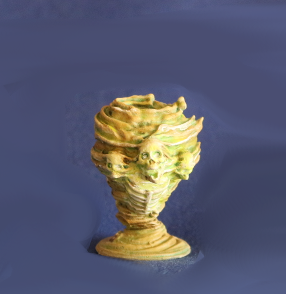 Wardelve miniature Wind Devil (lead-free pewter and 30 mm diameter clear base) - Image 2
