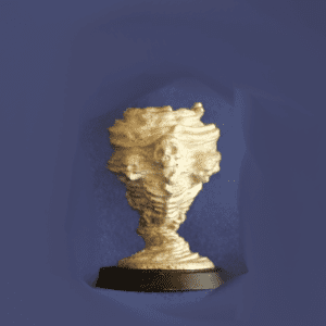 Wardelve miniature Wind Devil (lead-free pewter and 30 mm diameter clear base)