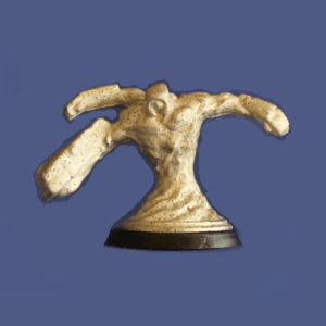 Wardelve miniature Sand Demon (lead-free pewter and 30 mm diameter clear base)