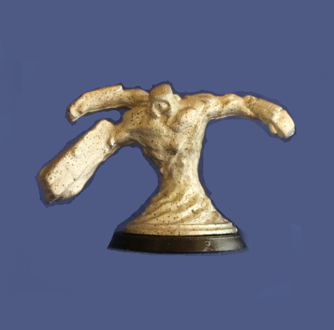 Wardelve miniature Sand Demon (lead-free pewter and 30 mm diameter clear base)