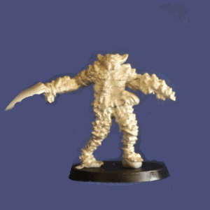 Wardelve miniature Sephtani Zealot (lead-free pewter and 30 mm diameter clear base)