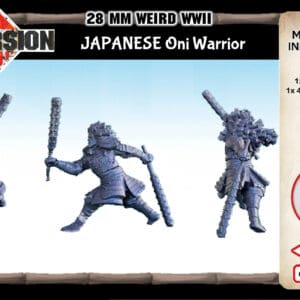 JAPAN Oni Warrior with Kanabos (1 model)