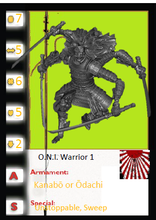JAPAN O.N.I. Warrior with Swords (1 model) - Image 6