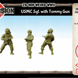 USMC Sarge, with Tommy Gun (1 model)